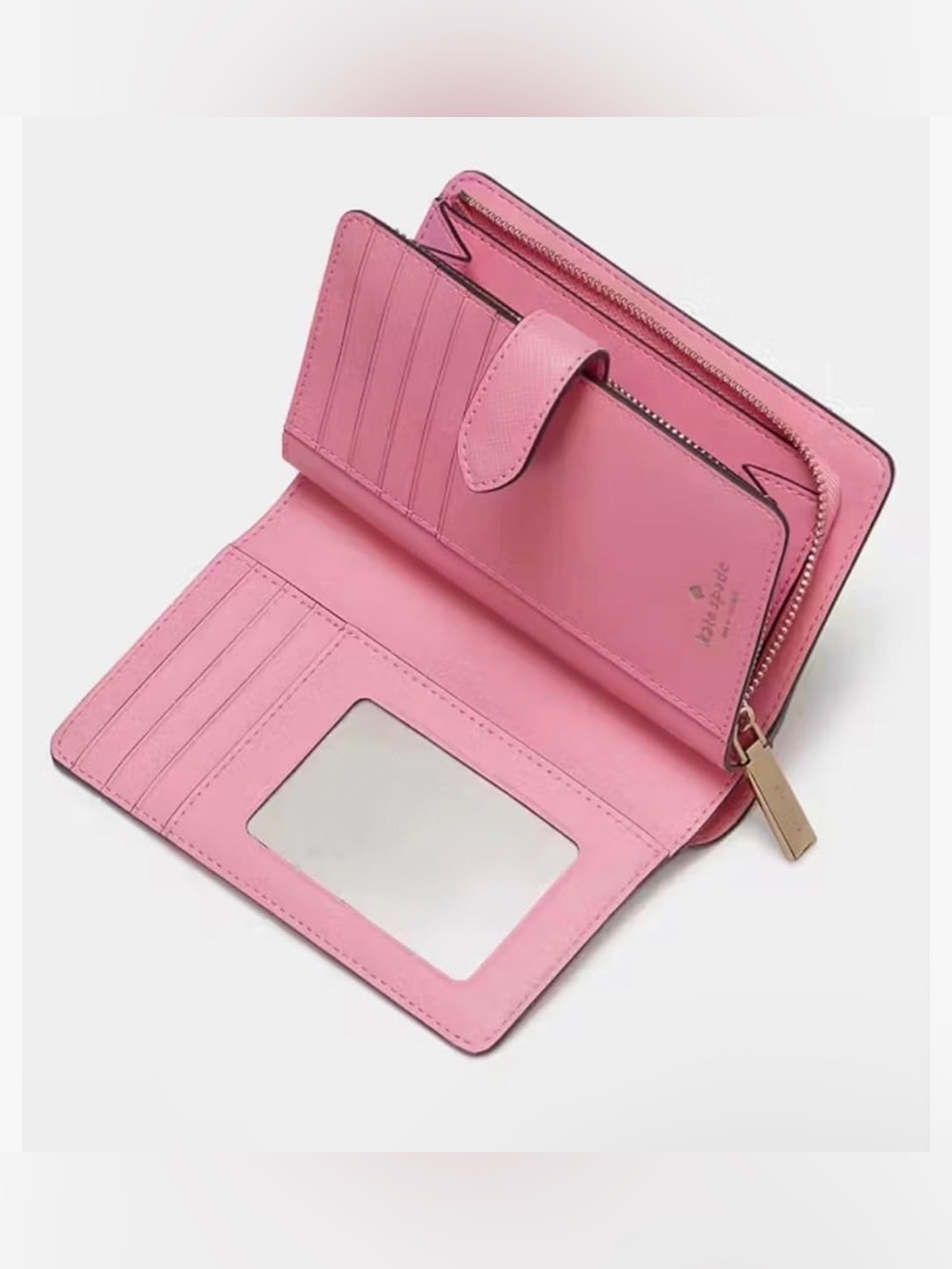 Kate Spade Blossom Pink Bifold Wallet - Picture 4 of 5